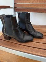 Schwarze Leder Stiefeletten Grösse 37 Elena Iachi