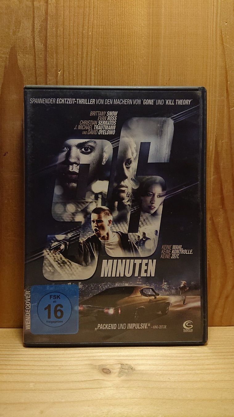 Tutti i DVDs: 96 MINUTEN DVD mit Evan Ross – Usato da Wilderswil venduto da Exebub