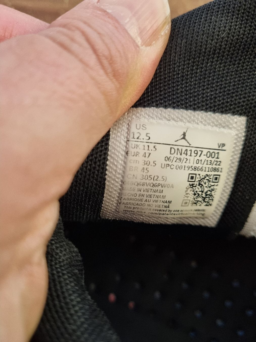 Jordan Scarpe da uomo: Air jordan 36, 47.5 – Difettoso da Bernex venduto da couscous03 6