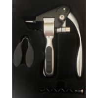 Corkscrew, neu, 3-teilig, im handumdrehen jede Flasche öffne