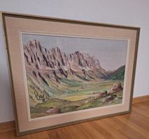Bilder Gemälen Signatur von (K Baūmann 1971)