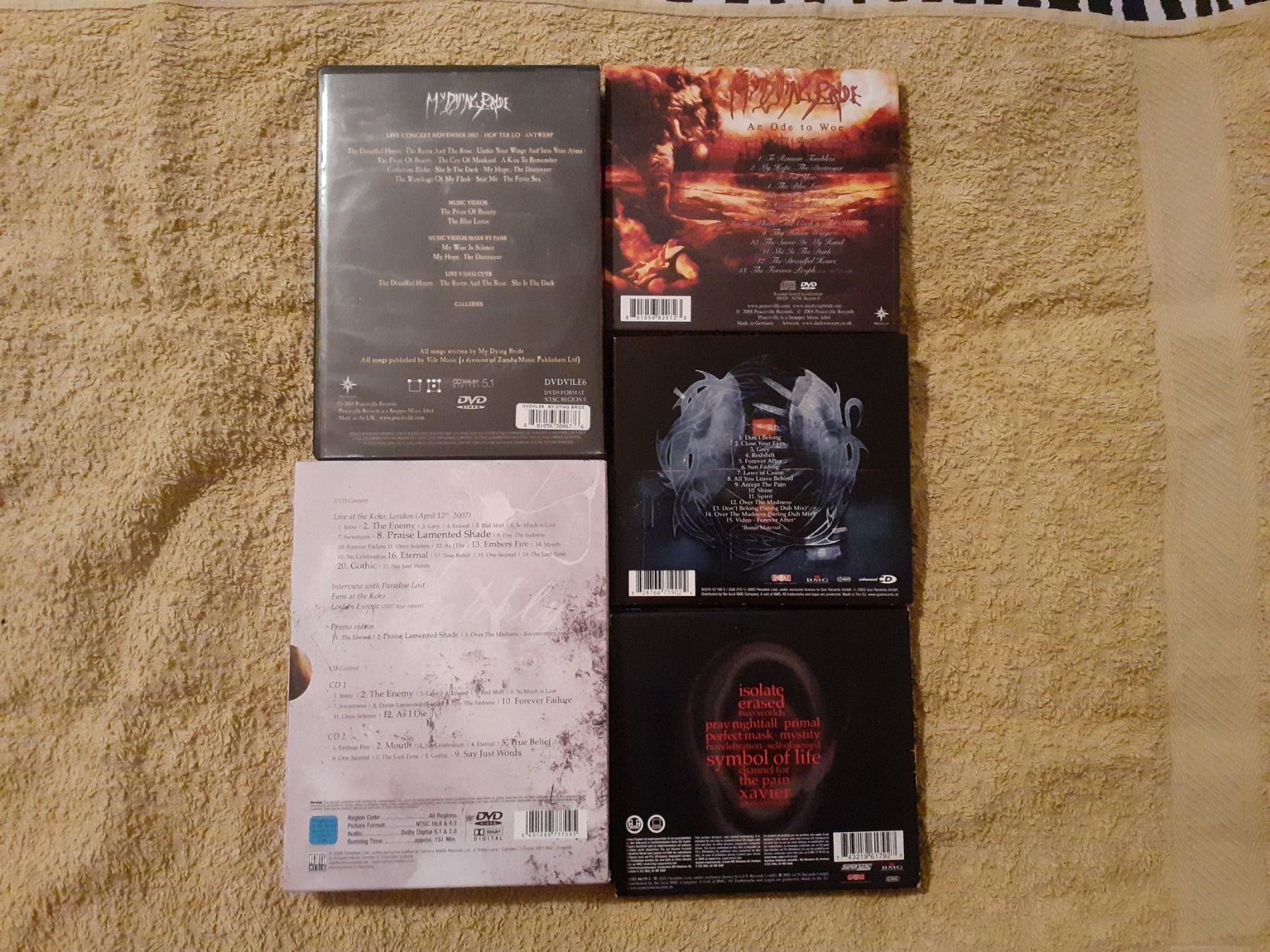 CD: Paradise Lost / My Dying Bride CD/DVD Collection – Usato da Liebefeld venduto da type013 1