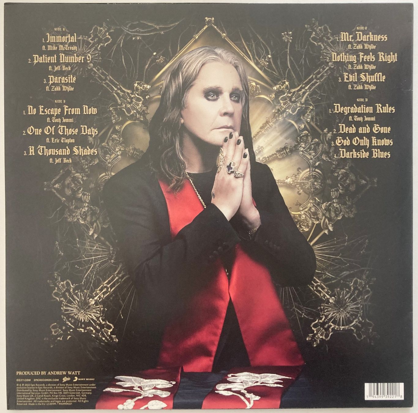 Vinyles: BLACK SABBATH / OZZY OSBOURNE - PATIENT NUMBER 9 – D'occasion à Bottens par hotter-than-hell 5