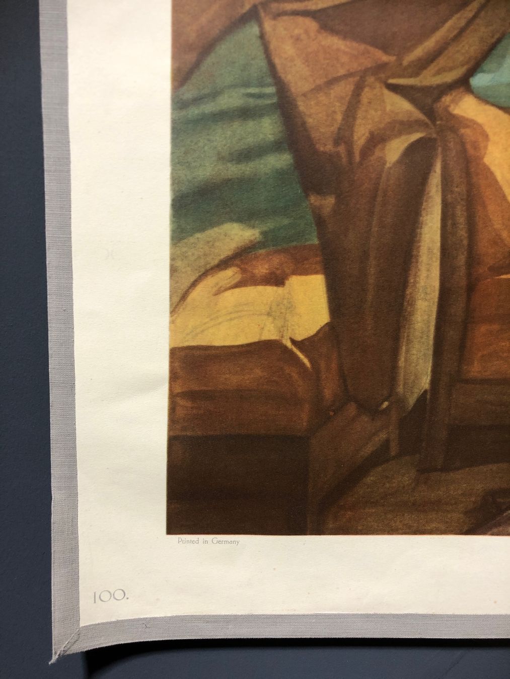 Foto & Immagini: Vintage Schulwandbild EINER UNTER EUCH WIRD MICH VERRATEN – Usato da Laufenburg venduto da industrial-silence 3
