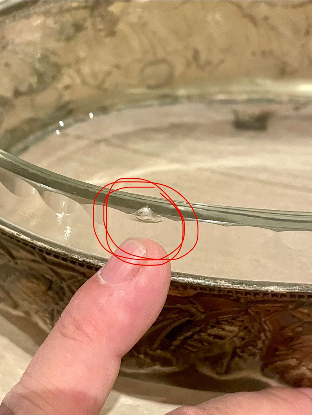Ciotole: Art Deco Schale Silber mit Glaseinsatz – Usato da Volketswil venduto da rubin74 7