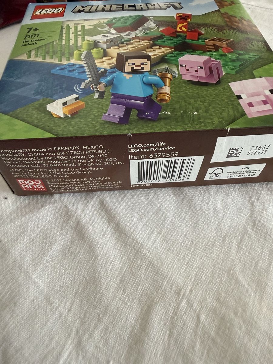 Lego Giocattoli: LEGO Minecraft 21177 Der Creeper-Angriff neu – Nuovo e nell'imballaggio originale da Amriswil venduto da ALETAL 2