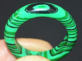 Ring A-824 – Malachit – Innendurchmesser 20mm