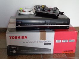 Toshiba HDD/VCR/DVD Recorder