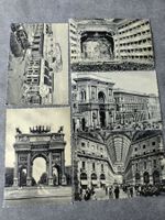 5  ältere Ansichtskarten Milano aus den 50er Jahren ?