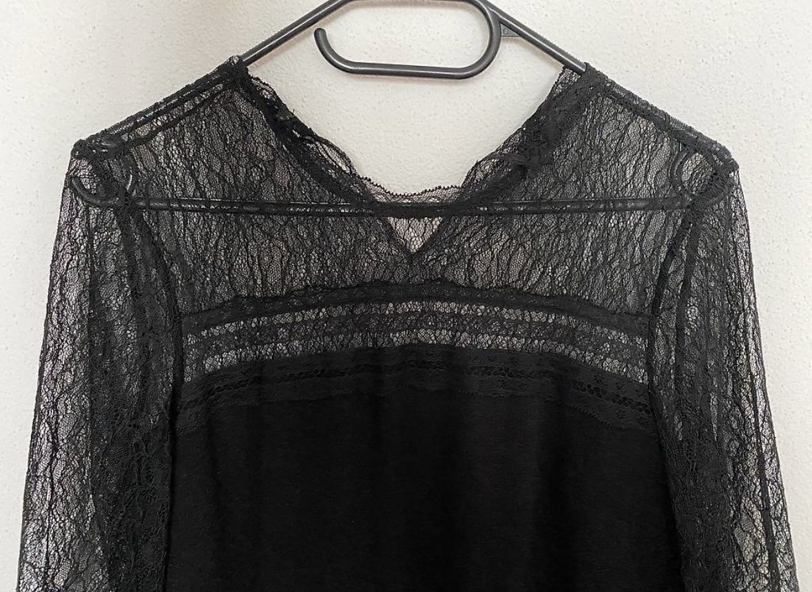 Vestiti: schwarzes Kleid mit Spitze – Usato da Embrach venduto da ale_v5qn