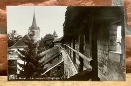 MORAT Les remparts - Stadtmauer