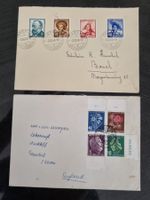 Pro Juventute Serien 1940 + 1948 auf Brief