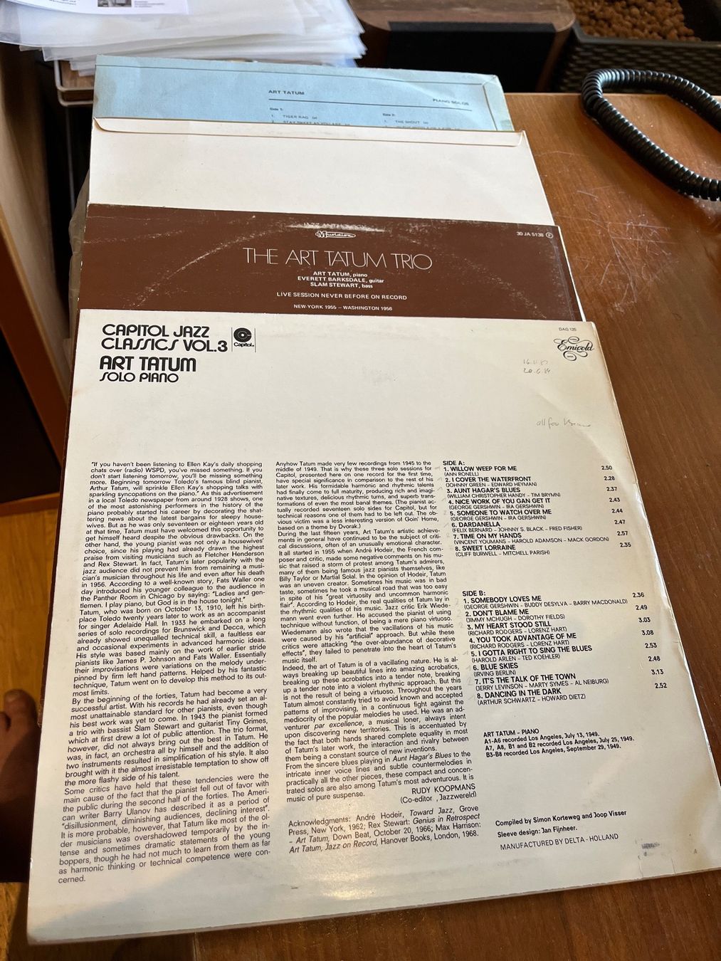 Dischi in vinile: Art Tatum Package - HH32A – Usato da Küsnacht ZH venduto da musicalheritage.org 4