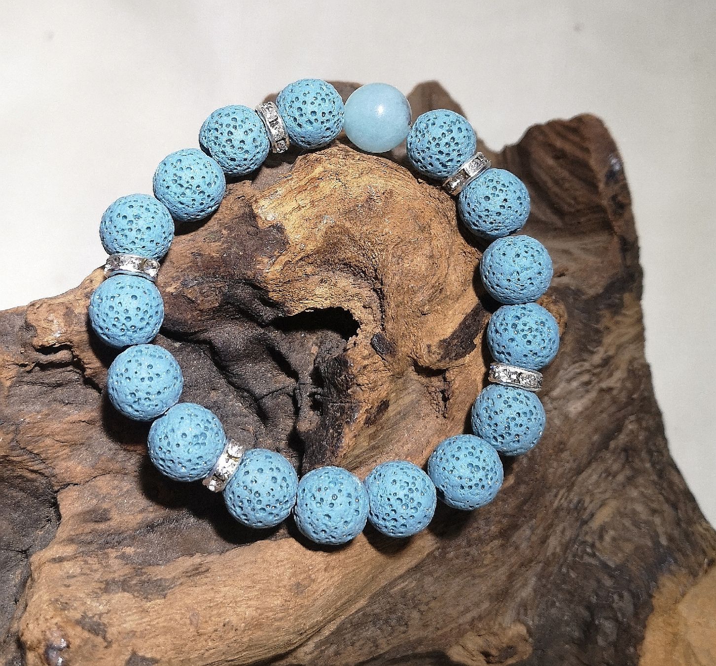 Bracciali & Braccialetti: Lava Steinarmk. türkis - Spendenaktion – Nuovo (secondo la descrizione) da Unterkulm venduto da Nachtigall 5