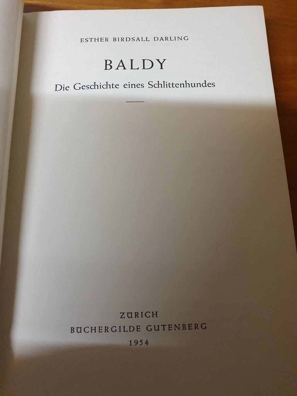 Libri: Baldy Geschichte eines Schlittenhundes – Usato da Oberdorf BL venduto da BaldenEagle 1