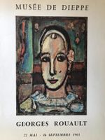 Plakat GEORGES ROUAULT Musée de Dieppe Original 1963