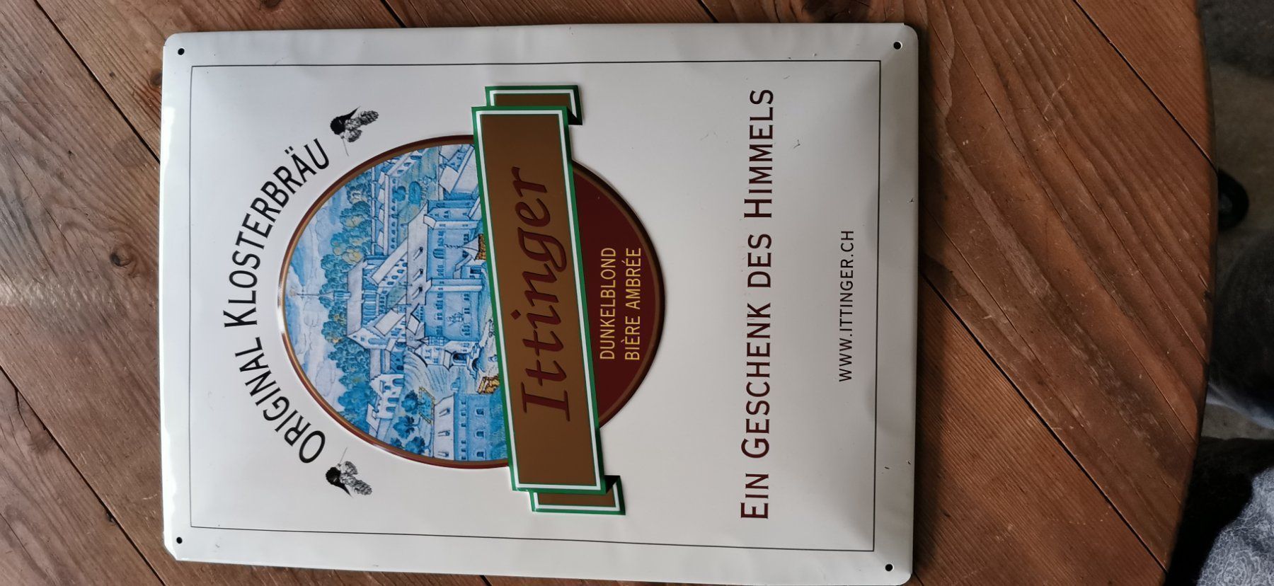 Insegne: Bierblech Ittinger – Usato da Wettingen venduto da Nini54