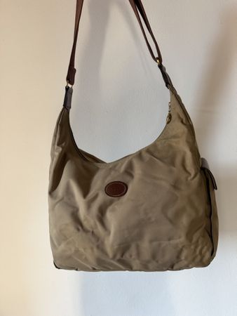 Borsa a tracolla Longchamp beige