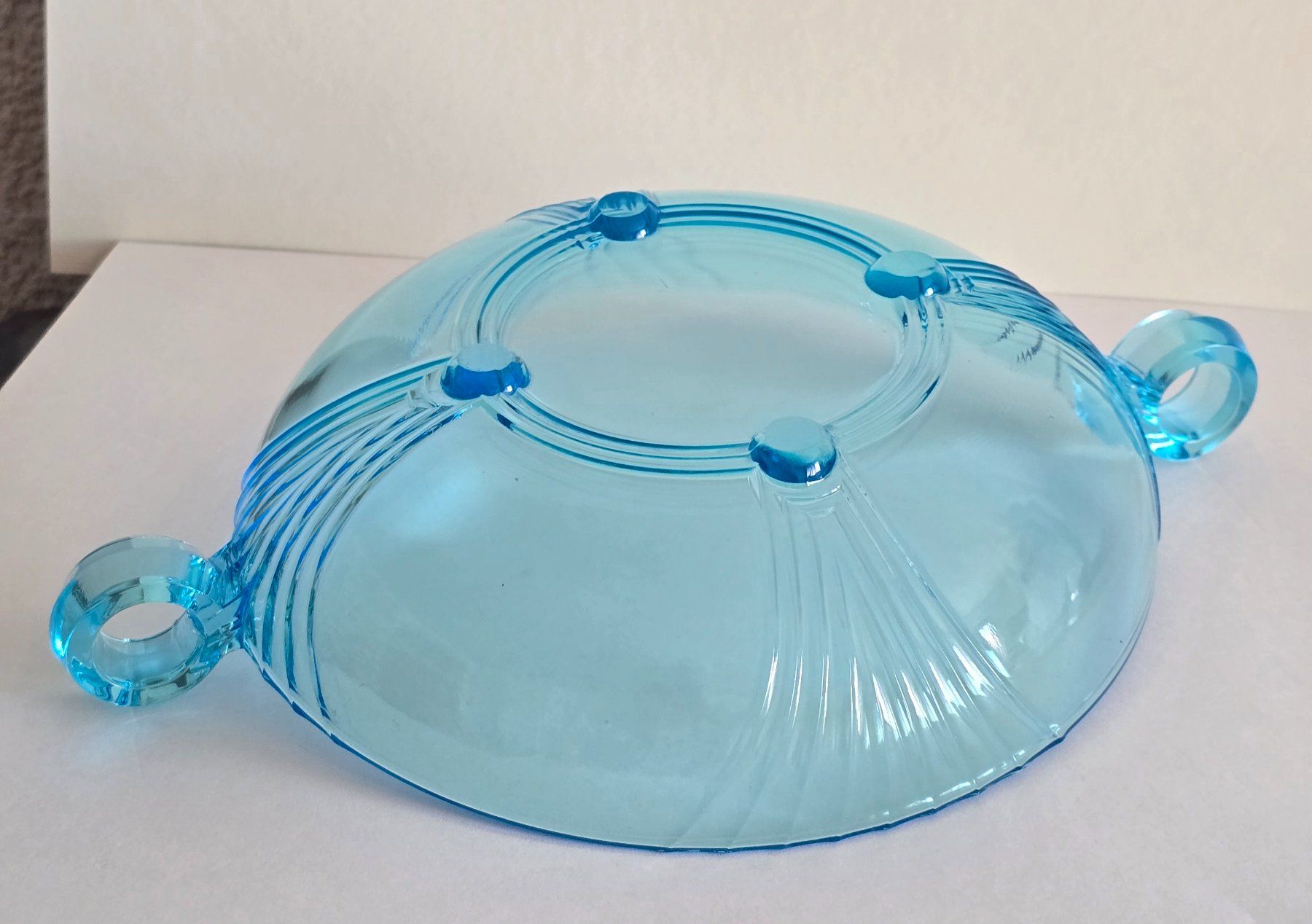 Ciotole: Schale Art Deco, schönes Blau – Usato da Rheinau venduto da MakalekaAloha 6