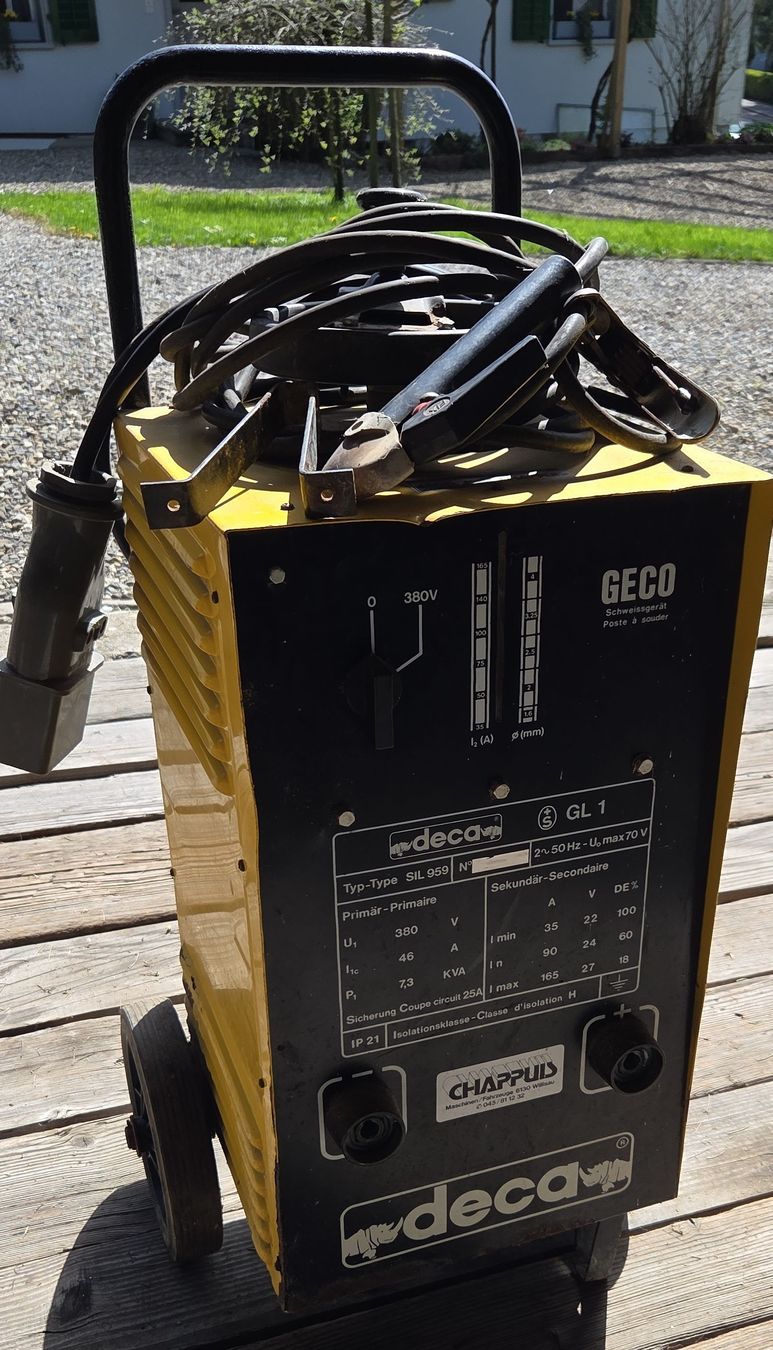 Deca Saldatori: Geco Deca GL1 Schweissgerät – Usato da Nebikon venduto da Thomas0134