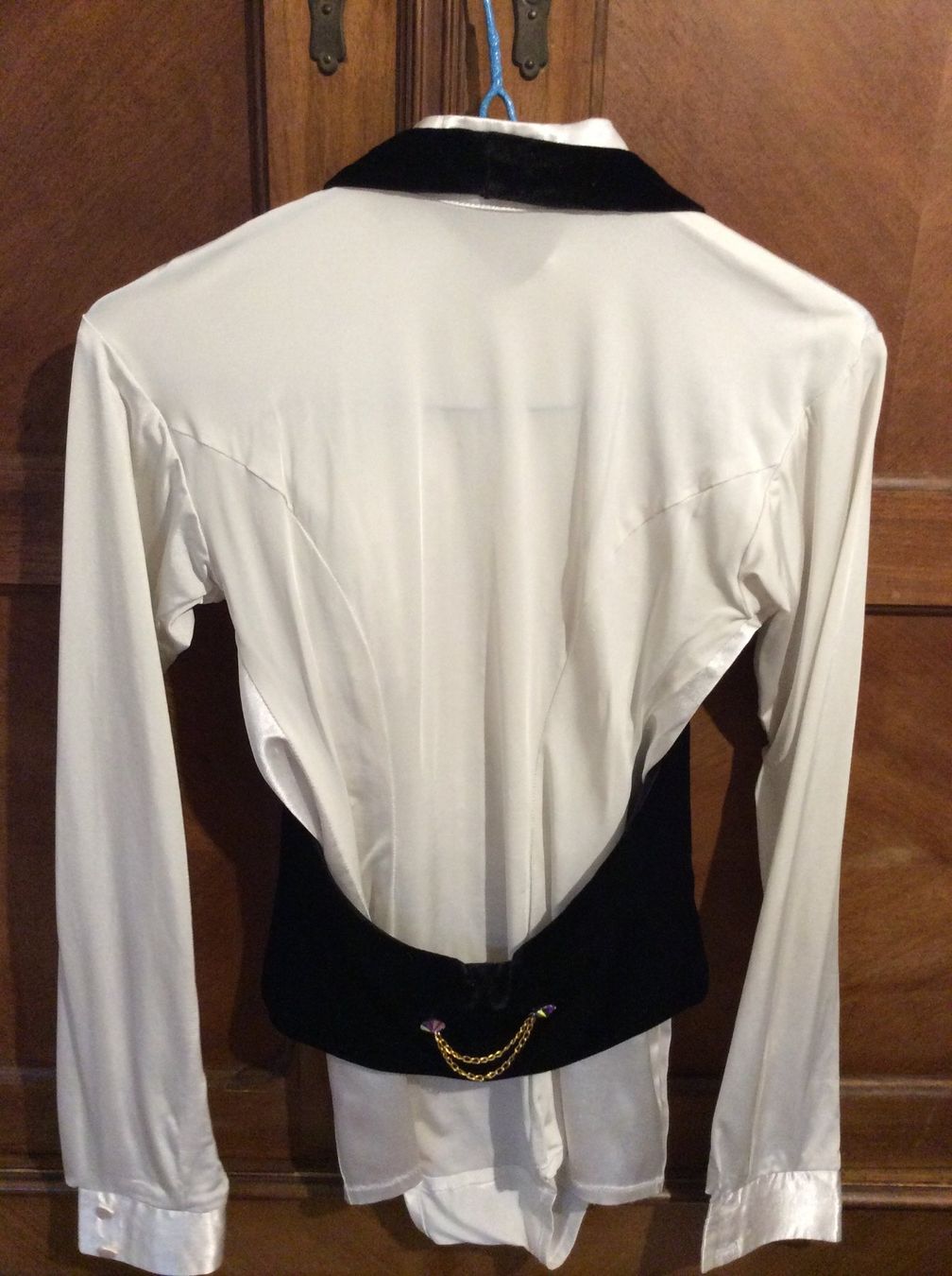 Camicie, T-shirt & Polo: Weiss Tanz Hemd Gr.160cm – Usato da Winterthur venduto da Kristiinag 9