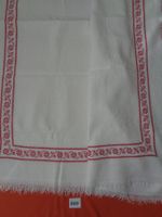 Tischdecke - Bündner-Kreuzstich mit Fransen - Gr. 127x220 cm