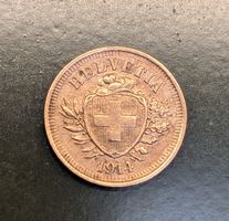 1 Rappen 1914 (Bronze)