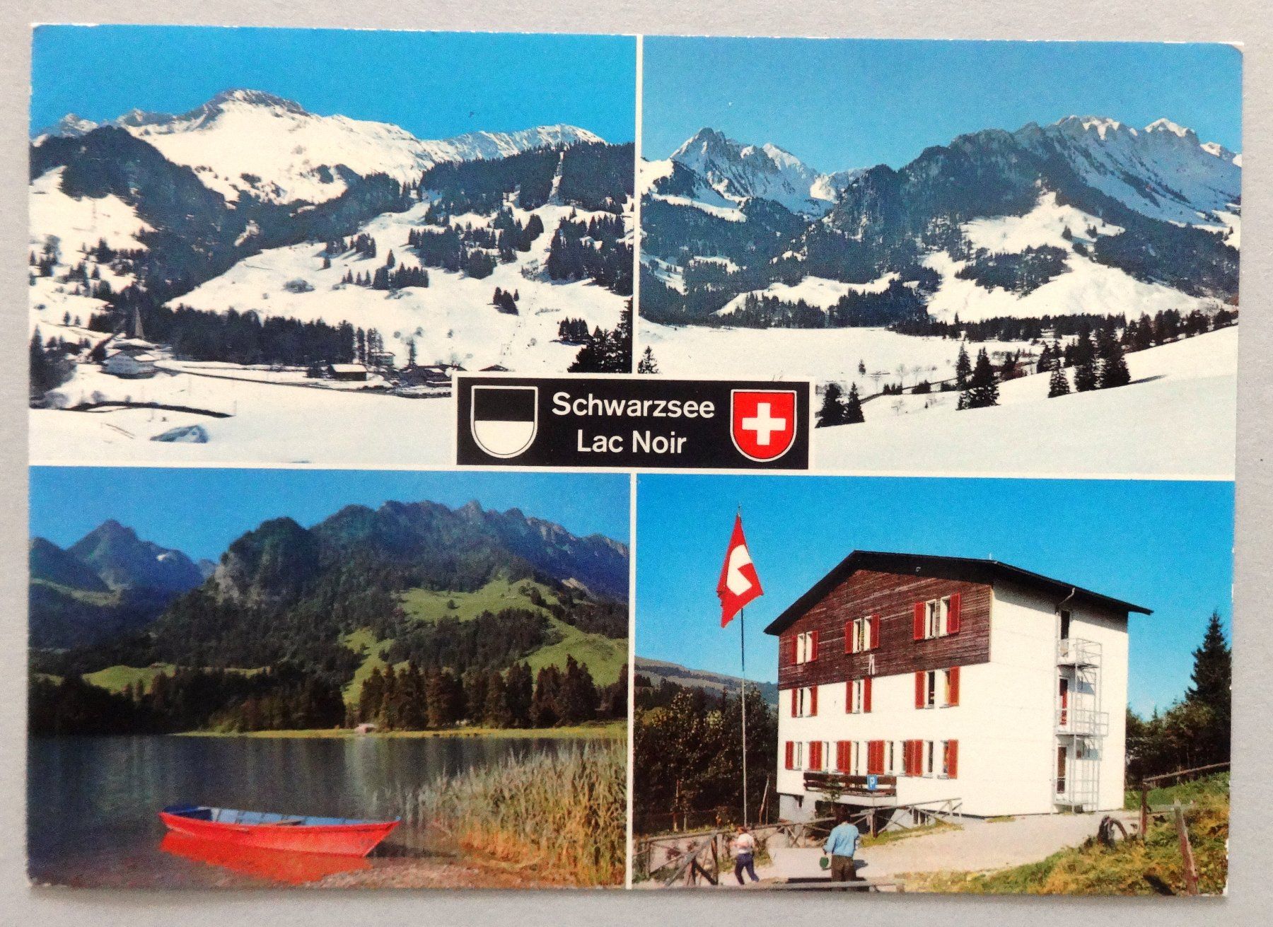 Cartes postales: Schwarzsee - Lac Noir FR 1050 m – D'occasion à Fétigny par Billy2miny