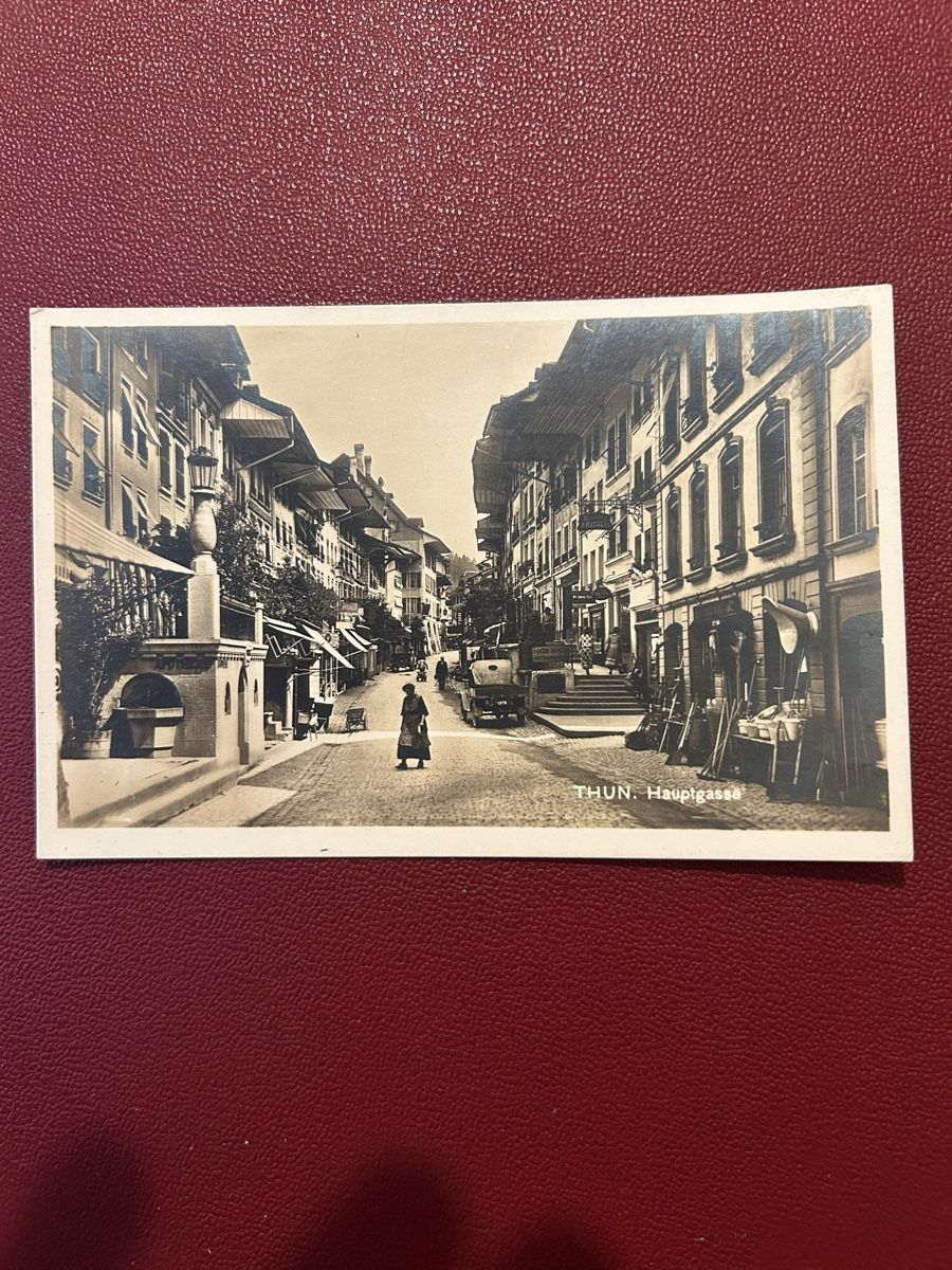Cartoline postali: Thun Hauptgasse  – Usato da Breganzona venduto da Milesbo