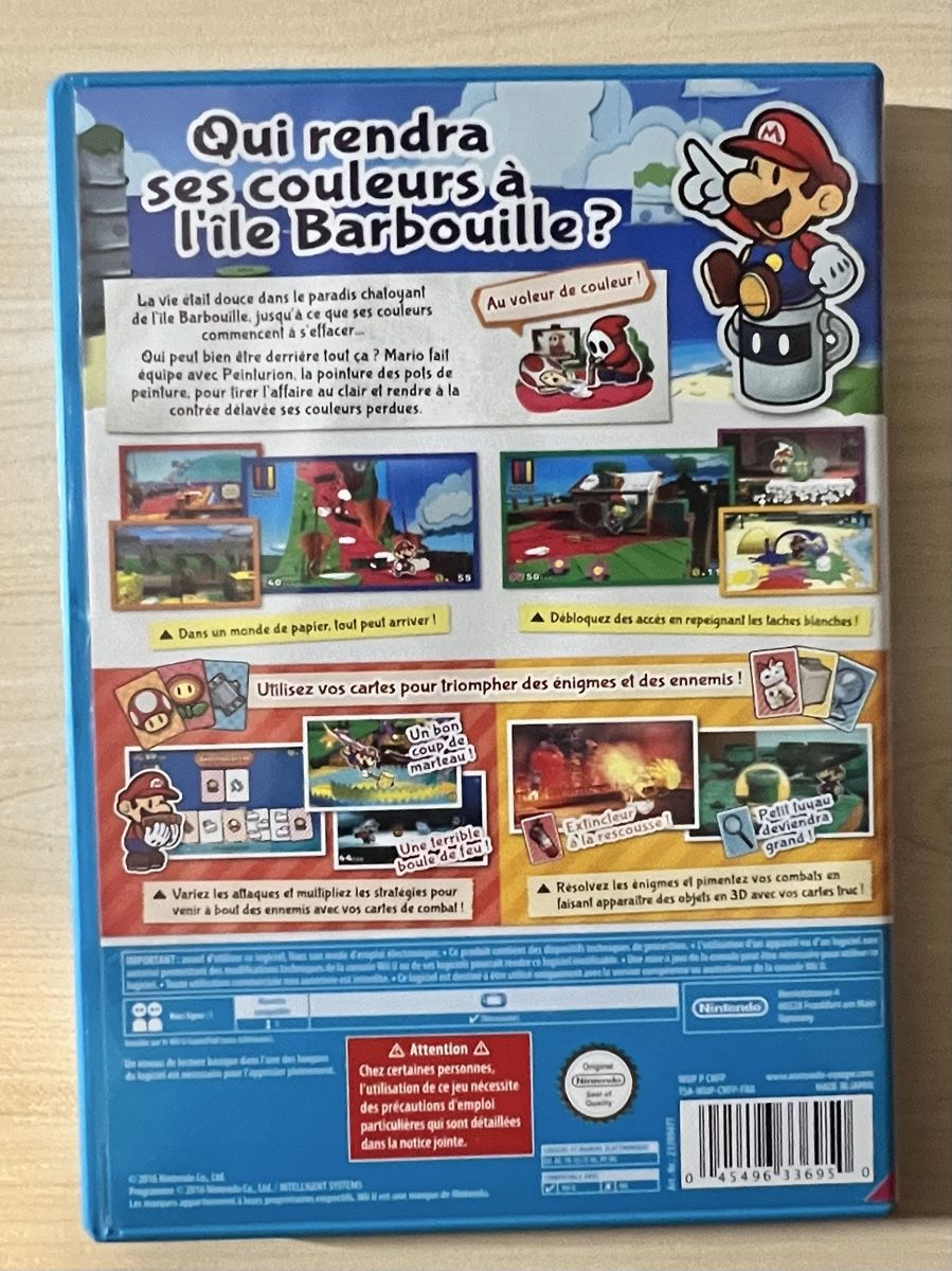 Nintendo Giochi: Papier Mario Color Splash WiiU – Usato da Grandevent venduto da David28313 1