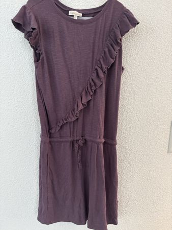Pomp de Lux Kleid Gr.134/140 Lila Rüschen Sommer Top