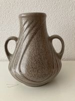 Keramikvase, bräunlich, grau