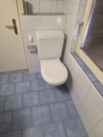 Klosett, WC-Schüssel, Spülkasten, gut erhalten, 