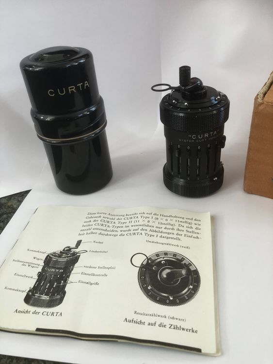 Sammlerstück Curta 1 System Curt Herzstark Kaufen auf Ricardo