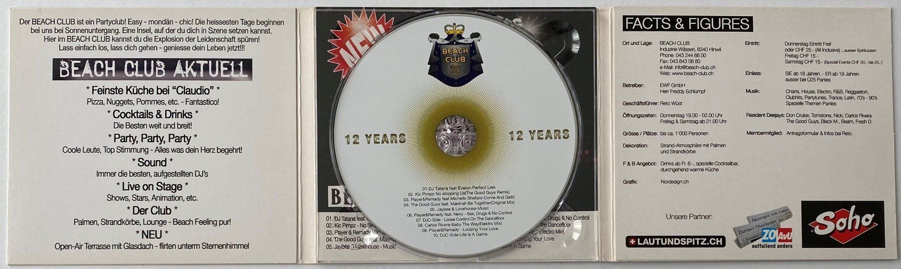 CDs: Beach Club, 12 Years – Gebraucht aus Flums von Asquillo 3