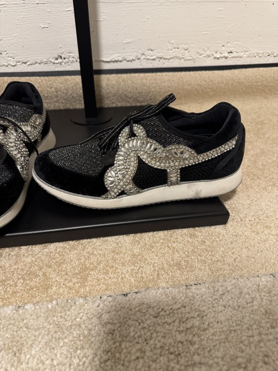 Scarpe da donna: Sophia Webster Trainers, Size 41, Black, Embellished! – Usato da Sarnen venduto da vik_jw5z 1