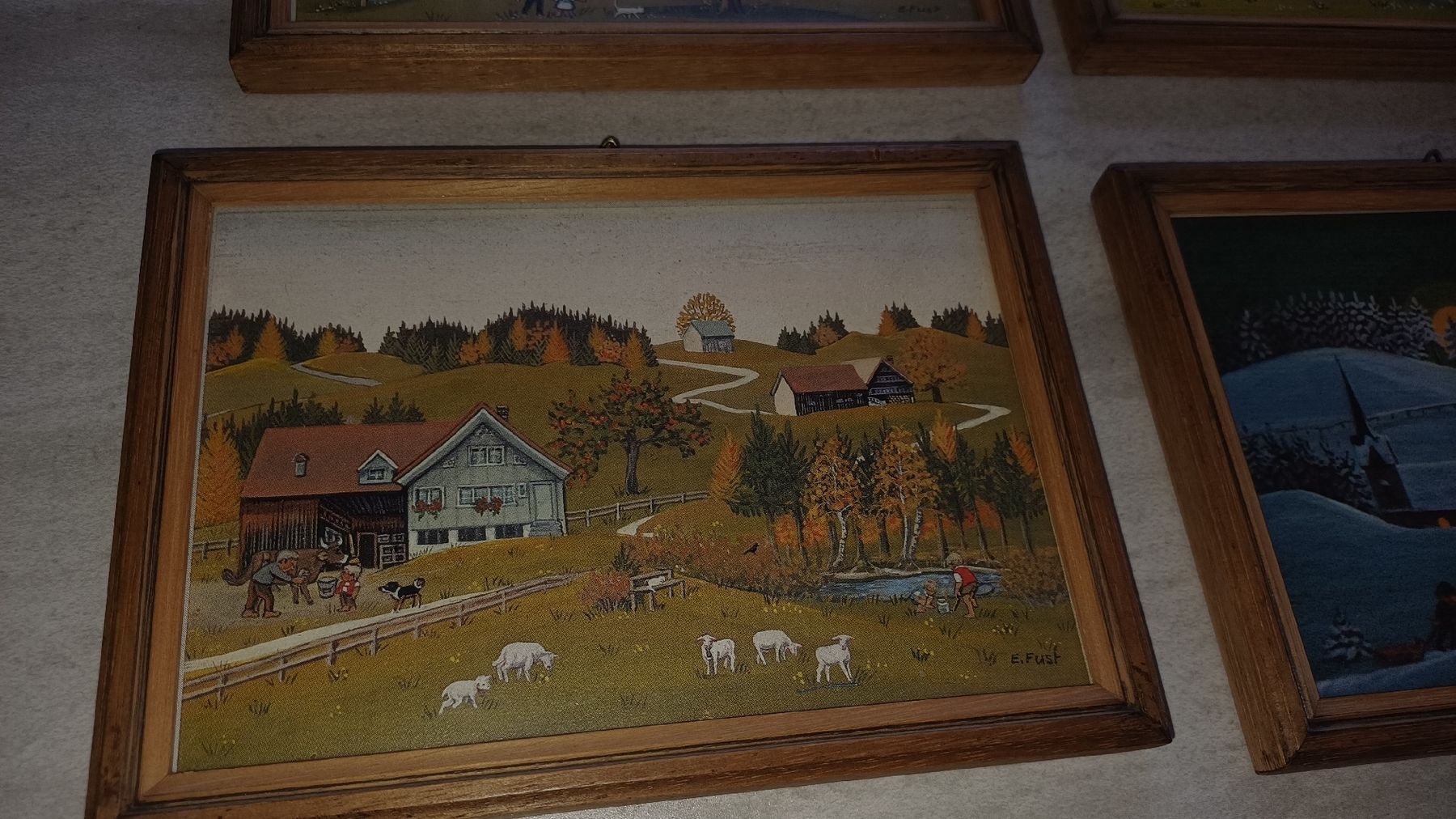 Poster & Bilder: 4 Appenzeller  Bilder – Gebraucht aus Flawil von Naphtali 8