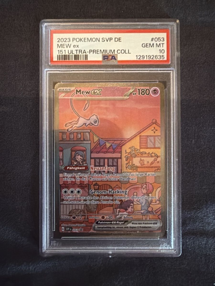 Pokémon Carte collezionabili: Mew EX PSA 10 Promo – Nuovo (secondo la descrizione) da Schmitten FR venduto da Bassline77