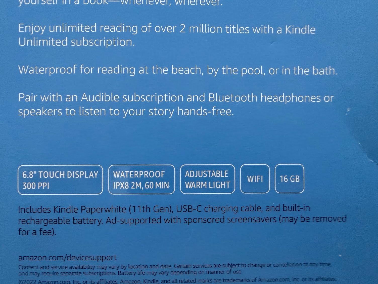 Amazon Tablet PC: Kindle Paperwhite 11th Gen (new) – Neu und originalverpackt aus Zürich von agg_5ttv 1