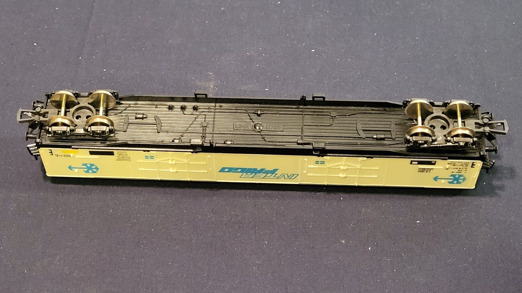 Lima Modellini di ferrovie: Lima; Kühlwagen Interfrigo 4-achsig – Usato da Uster venduto da gurust 3