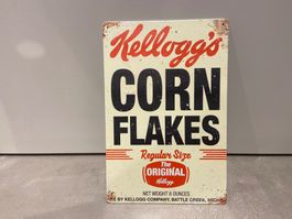 Kelloggs Corn Flakes Vintage Schild Neu! NEU !