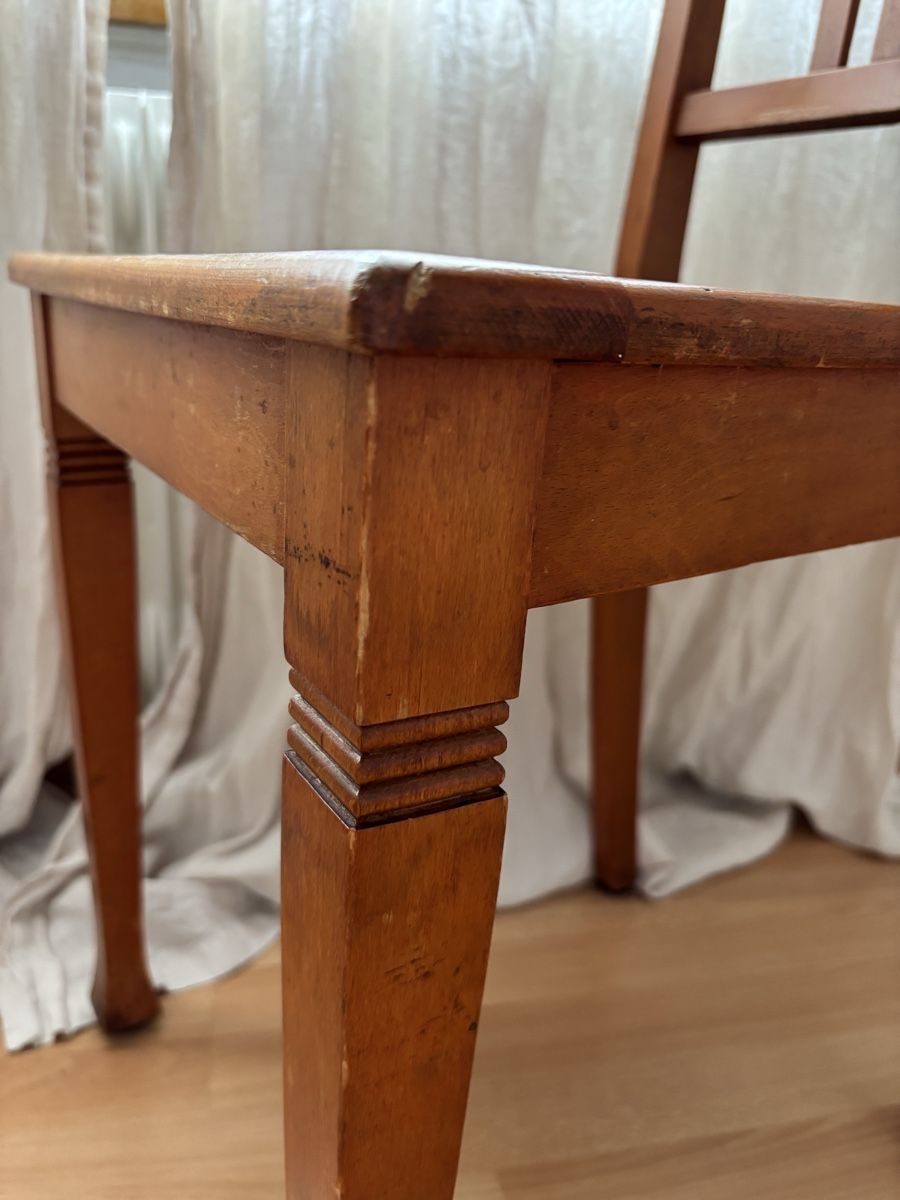 Sedie: Vintage-Holzstuhl – Usato da Bern venduto da wisemagpie 4