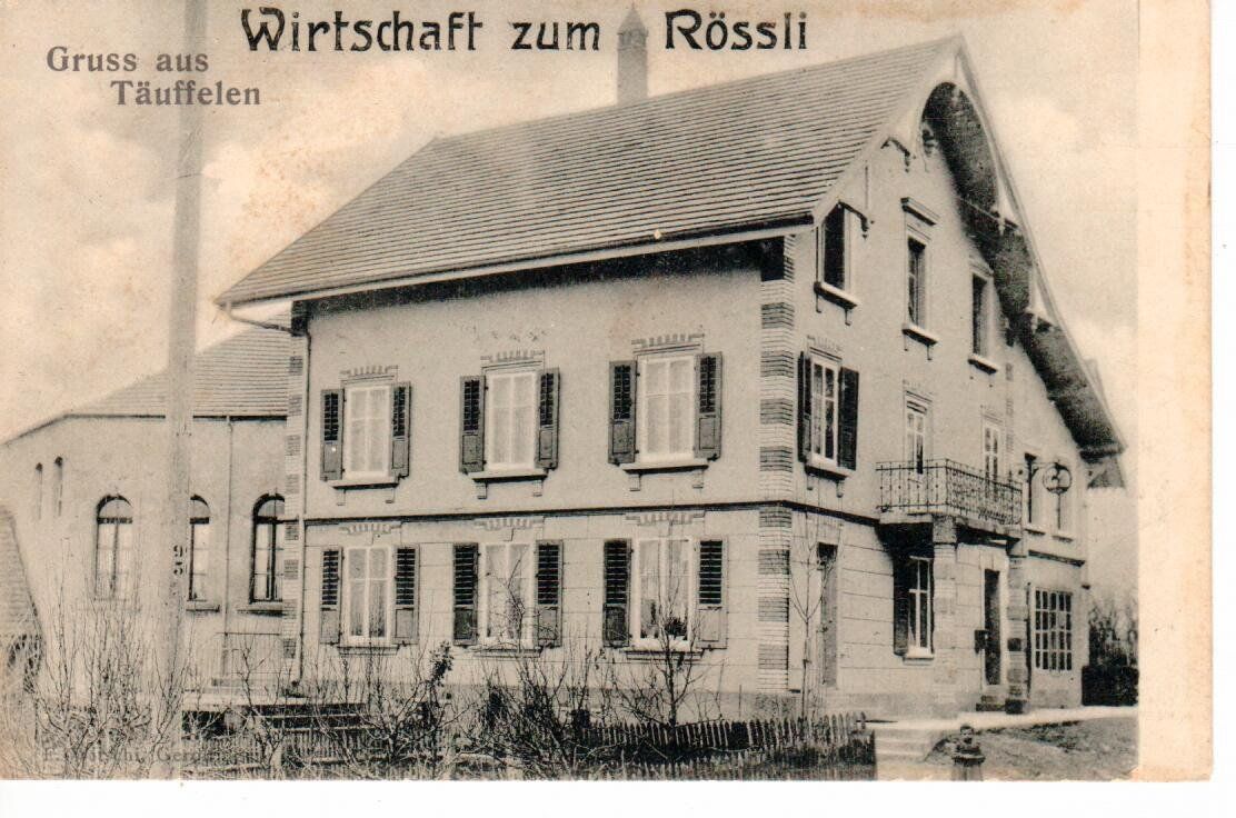 Cartes postales: Gruss aus Täuffelen 1918 – D'occasion à Wolhusen par Curver9