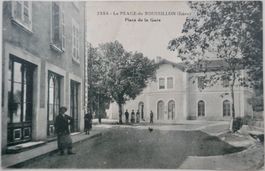 Zensur-Postkarte vom Kriegsgefangenenlager Roussillon 1917