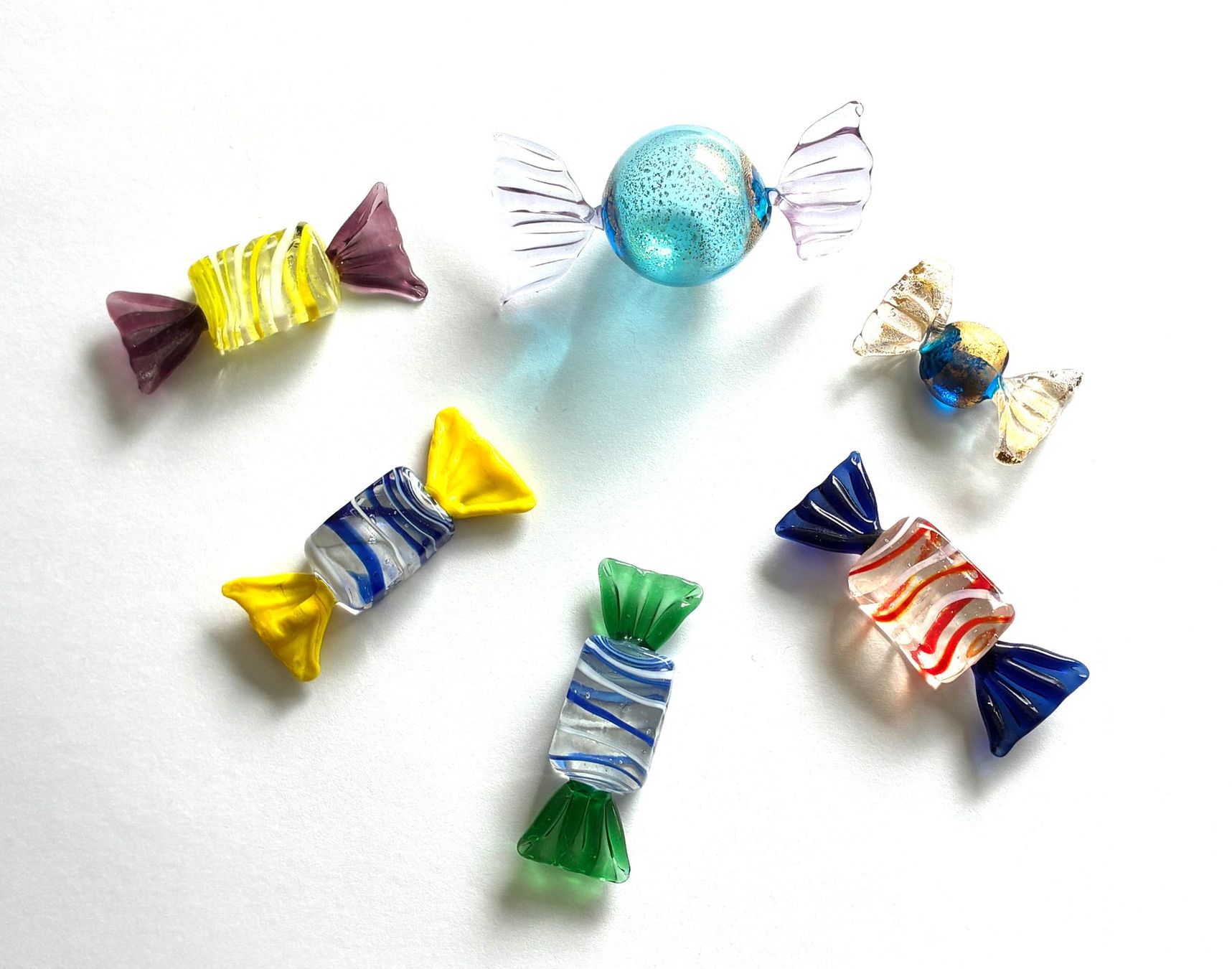 Bicchieri: 6 Glas Bonbons diverse Farben – Usato da Kloten venduto da Nephty