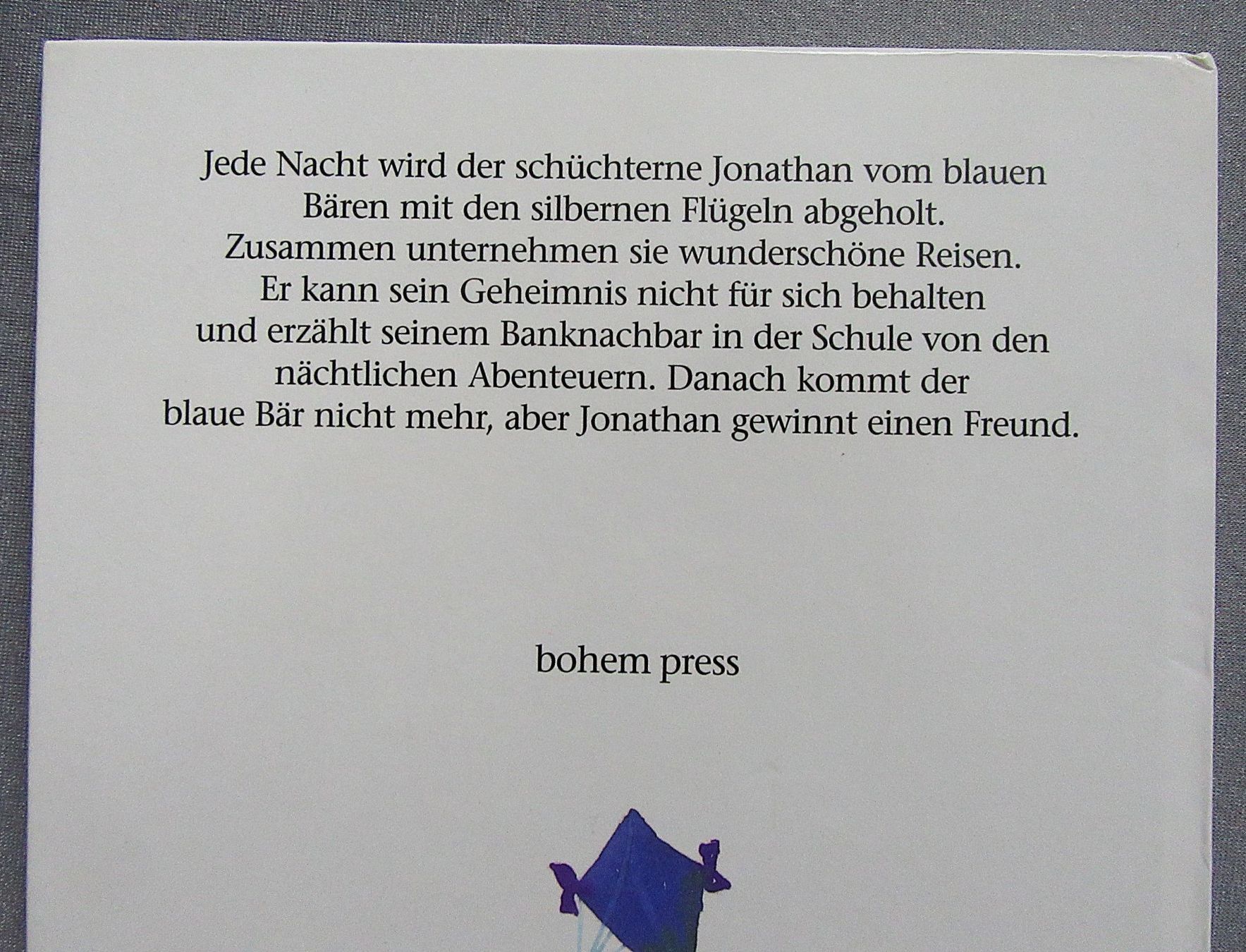 Libri: Der blaue Bär - Bilderbuch illustriert von Daniel Küttel – Usato da Auenstein venduto da Padabimbim 1