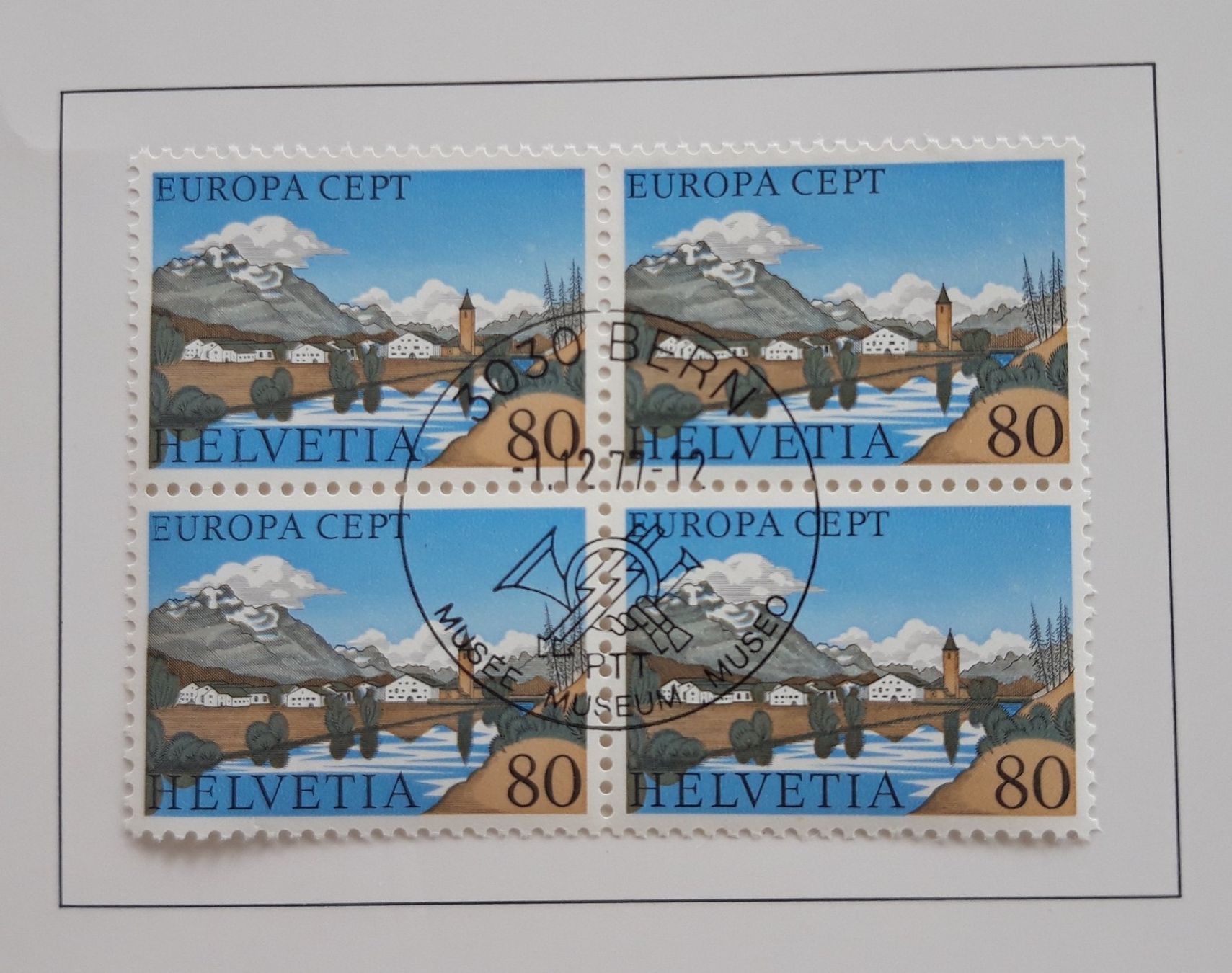 Tutti i francobolli: PTT Karten 1976 und 1977 – Usato da Buus venduto da papillon098 2