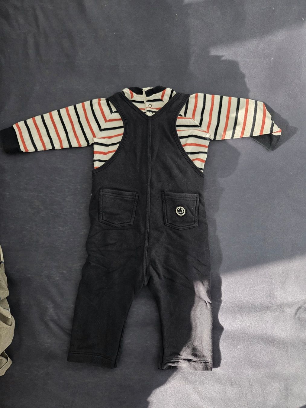 Petit Bateau Kleiderpakete & -sets: Set Pullover u. Latzhose von Petit Bateau Gr.74cm – Gebraucht aus Basel von kat_69z6 3