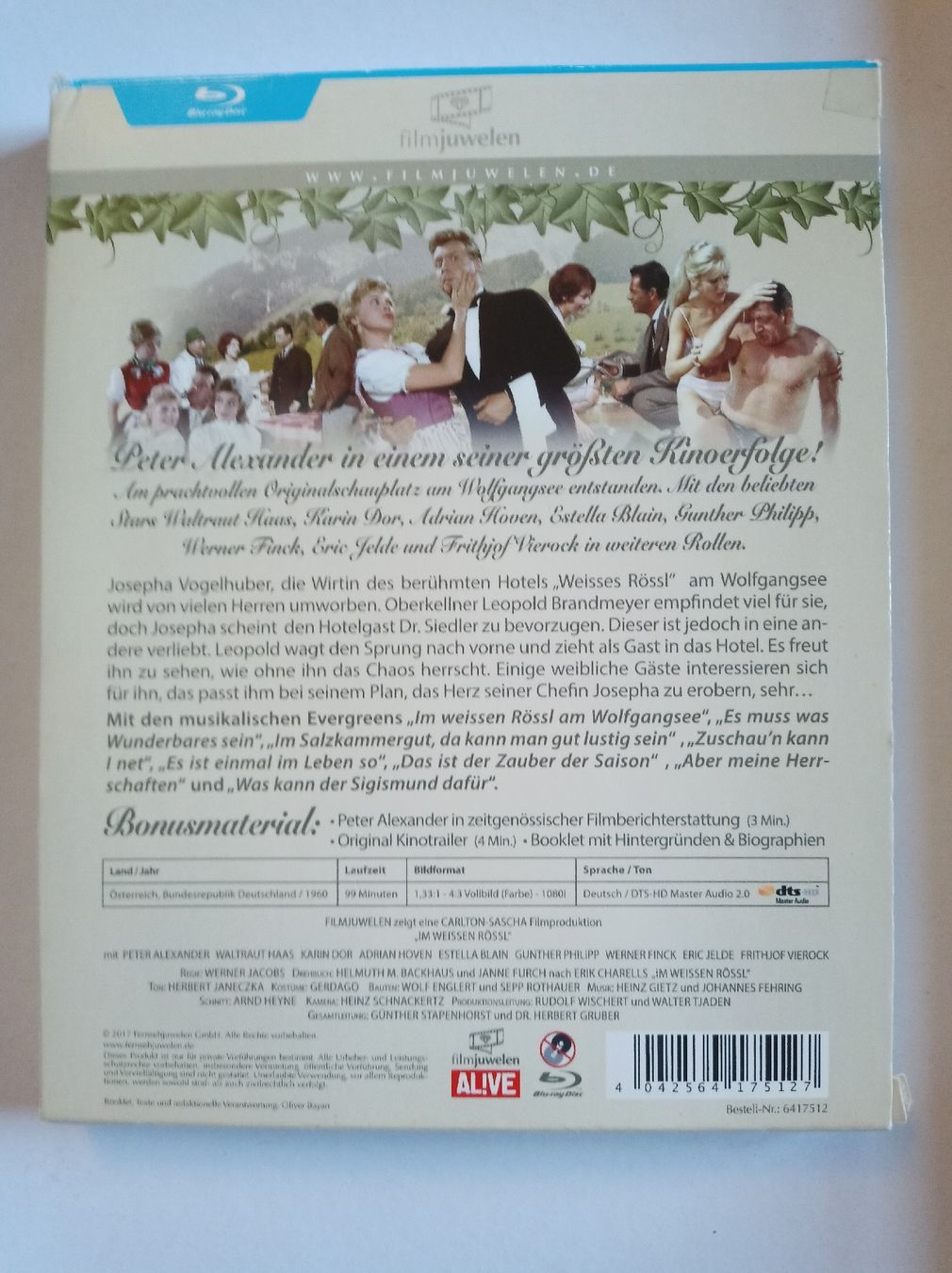 Tutti i DVDs: Blu-ray "Im weissen Rössl" – Usato da Tann venduto da Veebee6 1