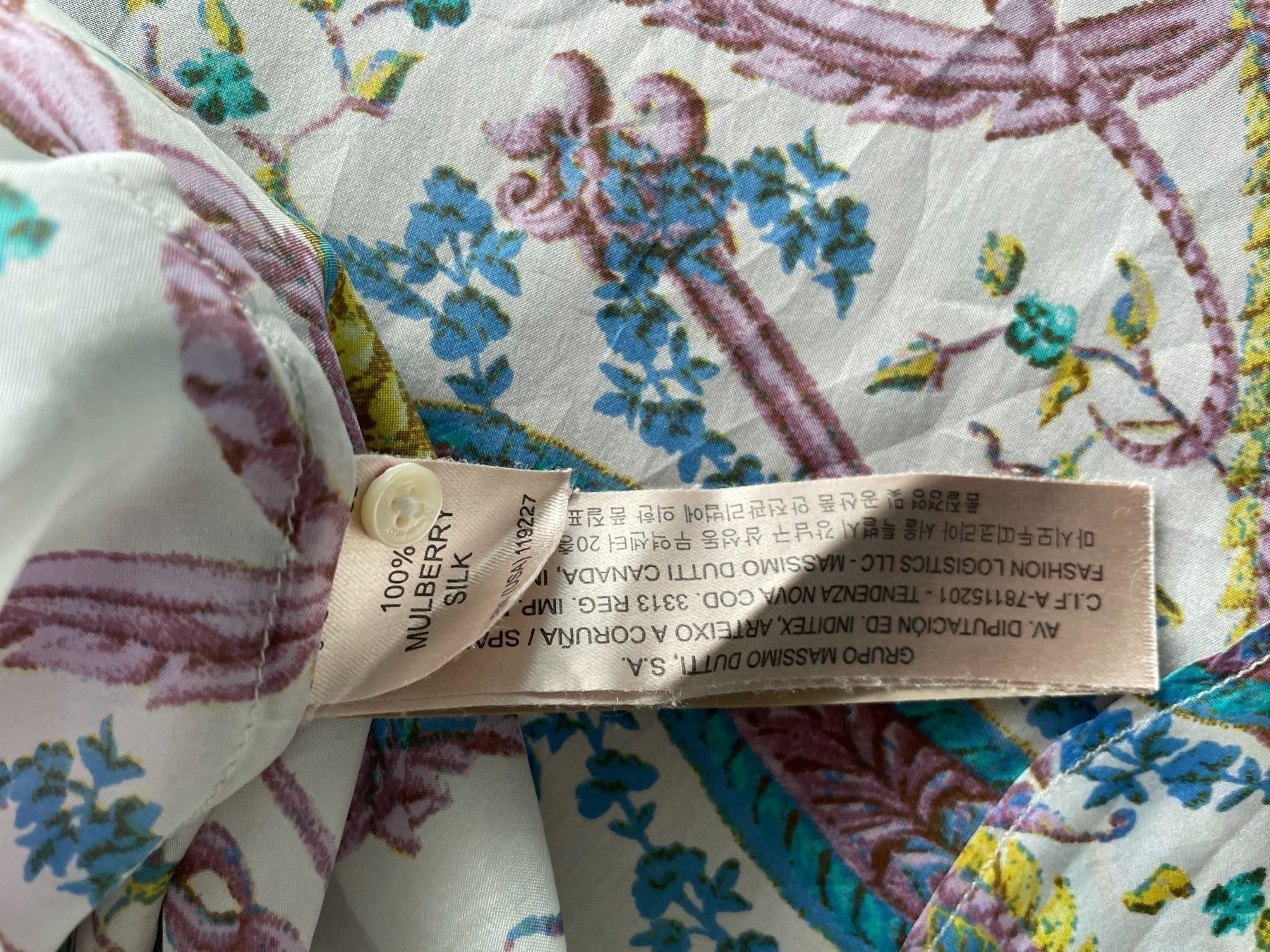 Massimo Dutti Camicette: MASSIMO DUTTI BLOUSE / CHEMISIER / BLUSE – Nuovo (secondo la descrizione) da Morges venduto da Igp10 7